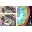 Coperchio Slim macchina dello zucchero filato candy floss
