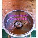 Cupola per macchina dello zucchero filato candy floss
